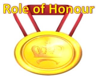 ROLE OF HONOUR